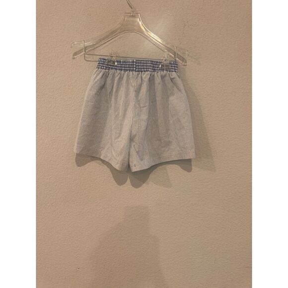 AsRevival Women’s Blue Plaid Boxer Shorts – Size XS - Picture 2 of 3